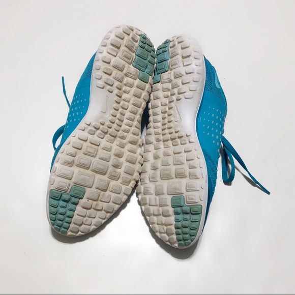 Nike Fitsole Lite Run 2 Aqua Blue Running Shoes - Picture 8 of 11